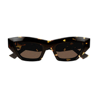 BV1219S Havana recycled acetate Sunglasses - Shiny Spotted Havana