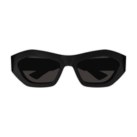 BV1221S Black recycled acetate Sunglasses - Black