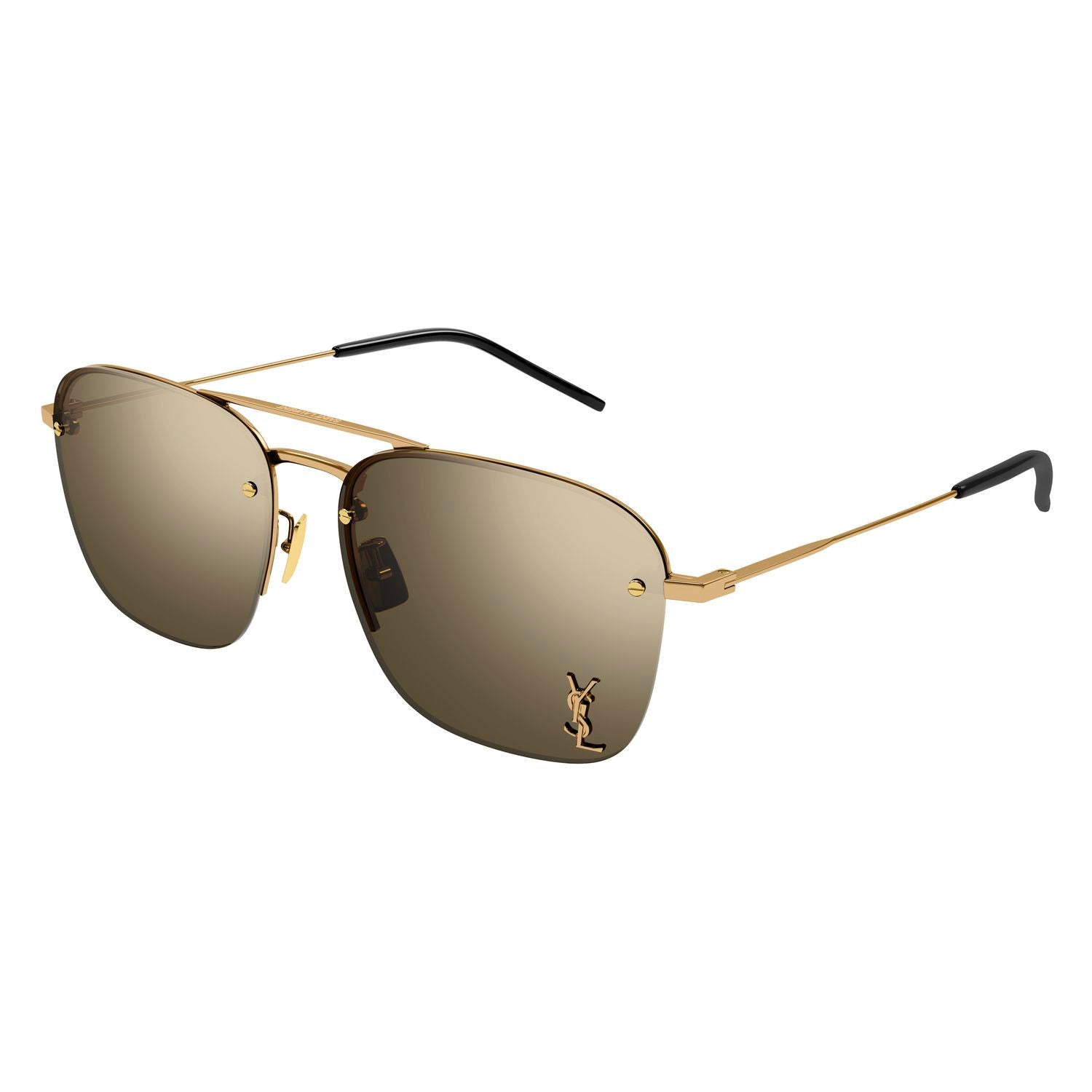 SL 309 M Bronze metal Sunglasses - Shiny Bronze