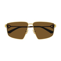 BV1223S Gold metal Sunglasses - Shiny Gold