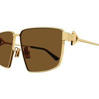 BV1223S Gold metal Sunglasses - Shiny Gold