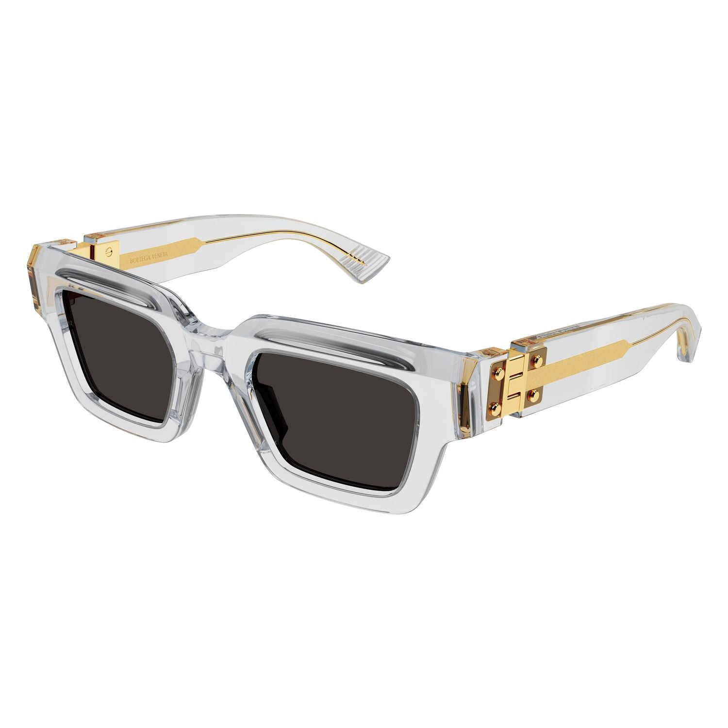 BV1230S Crystal recycled acetate Sunglasses - Shiny Crystal
