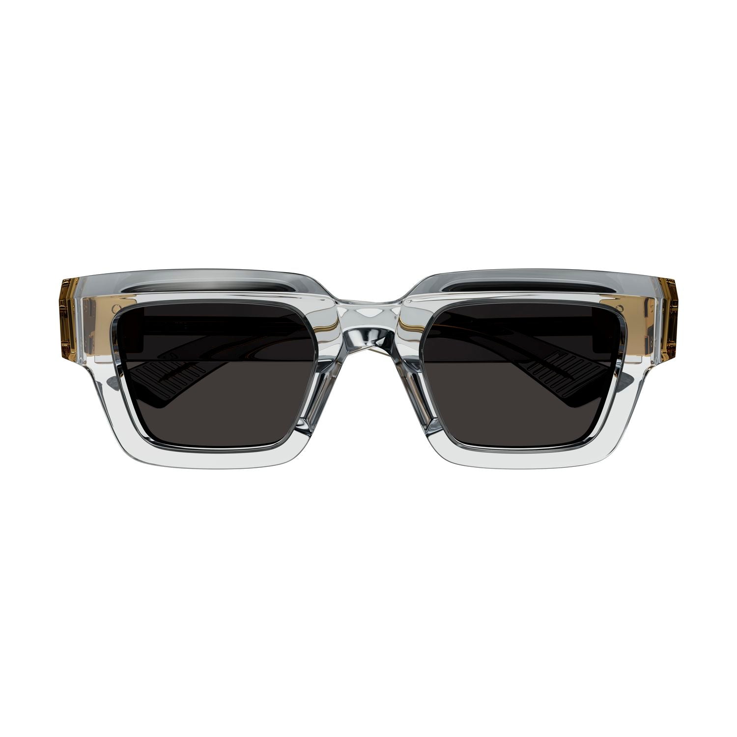BV1230S Crystal recycled acetate Sunglasses - Shiny Crystal
