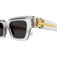BV1230S Crystal recycled acetate Sunglasses - Shiny Crystal