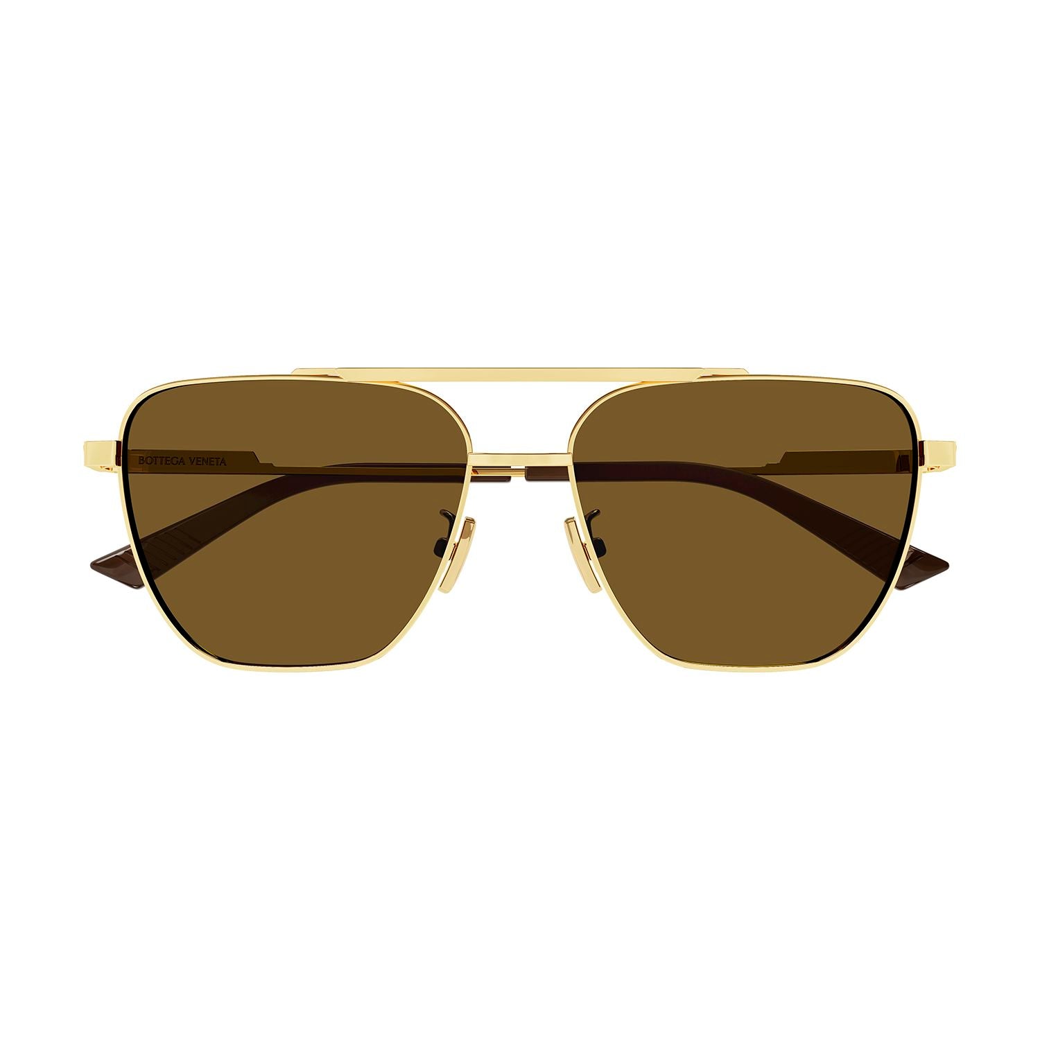 BV1236S Gold metal Sunglasses - Shiny Gold