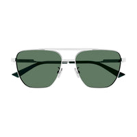 BV1236S Silver metal Sunglasses - Shiny Silver