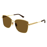 BV1237S Gold metal Sunglasses - Shiny Gold