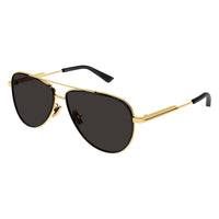 BV1240S Gold metal Sunglasses - Shiny Gold