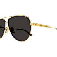 BV1240S Gold metal Sunglasses - Shiny Gold