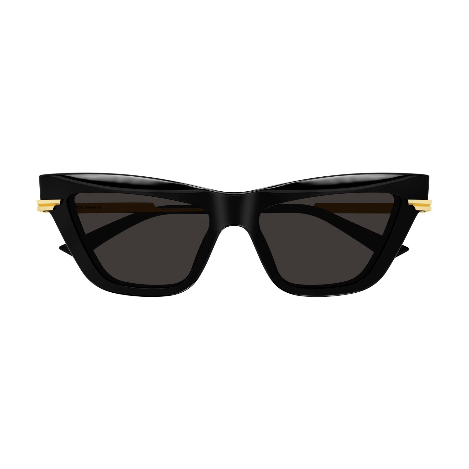 BV1241S Black recycled acetate Sunglasses - Shiny Black