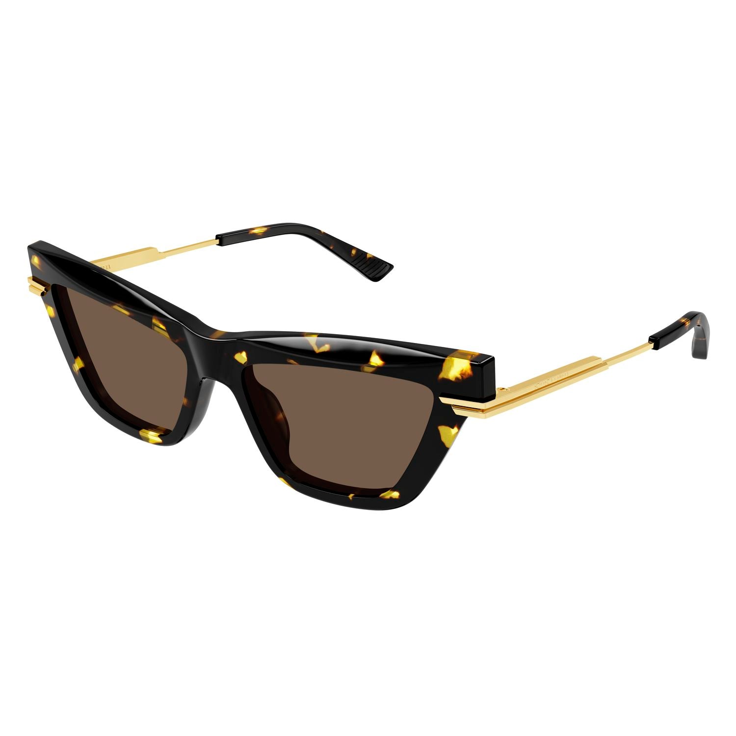 BV1241S Havana recycled acetate Sunglasses - Shiny Havana