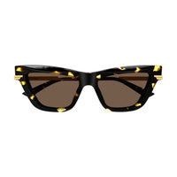 BV1241S Havana recycled acetate Sunglasses - Shiny Havana