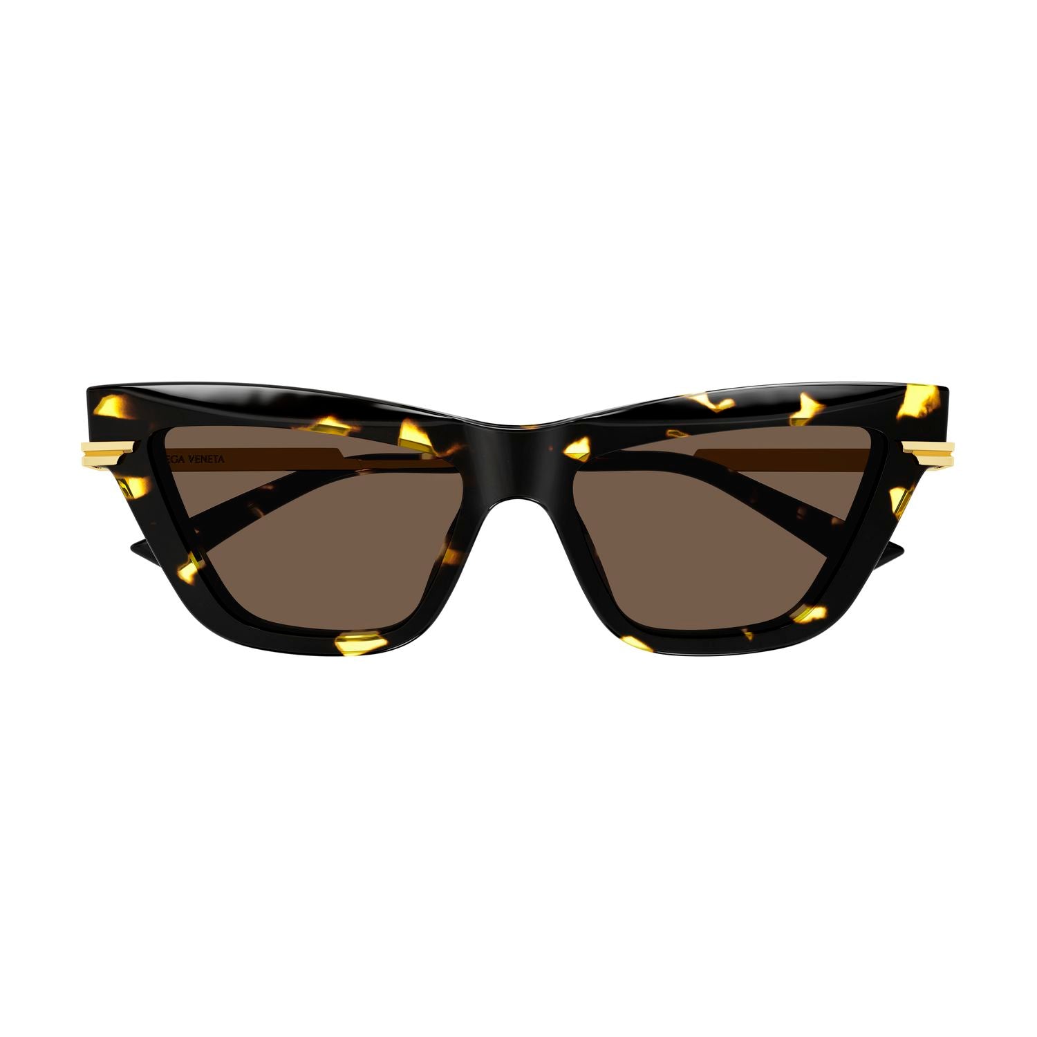 BV1241S Havana recycled acetate Sunglasses - Shiny Havana