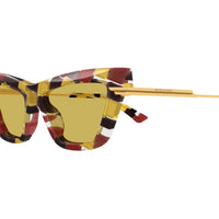 BV1241S Multicolor recycled acetate Sunglasses - Shiny Multicolor