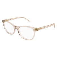 SL M121 Nude recycled acetate Optical Frames - Shiny Transparent Nude