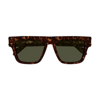 AM0397S Havana recycled acetate Sunglasses - Shiny Dark Havana