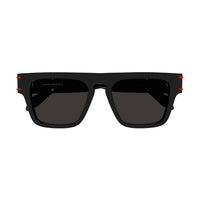 AM0397S Black recycled acetate Sunglasses - Shiny Solid Black