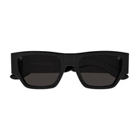 AM0393S Black recycled acetate Sunglasses - Shiny Black