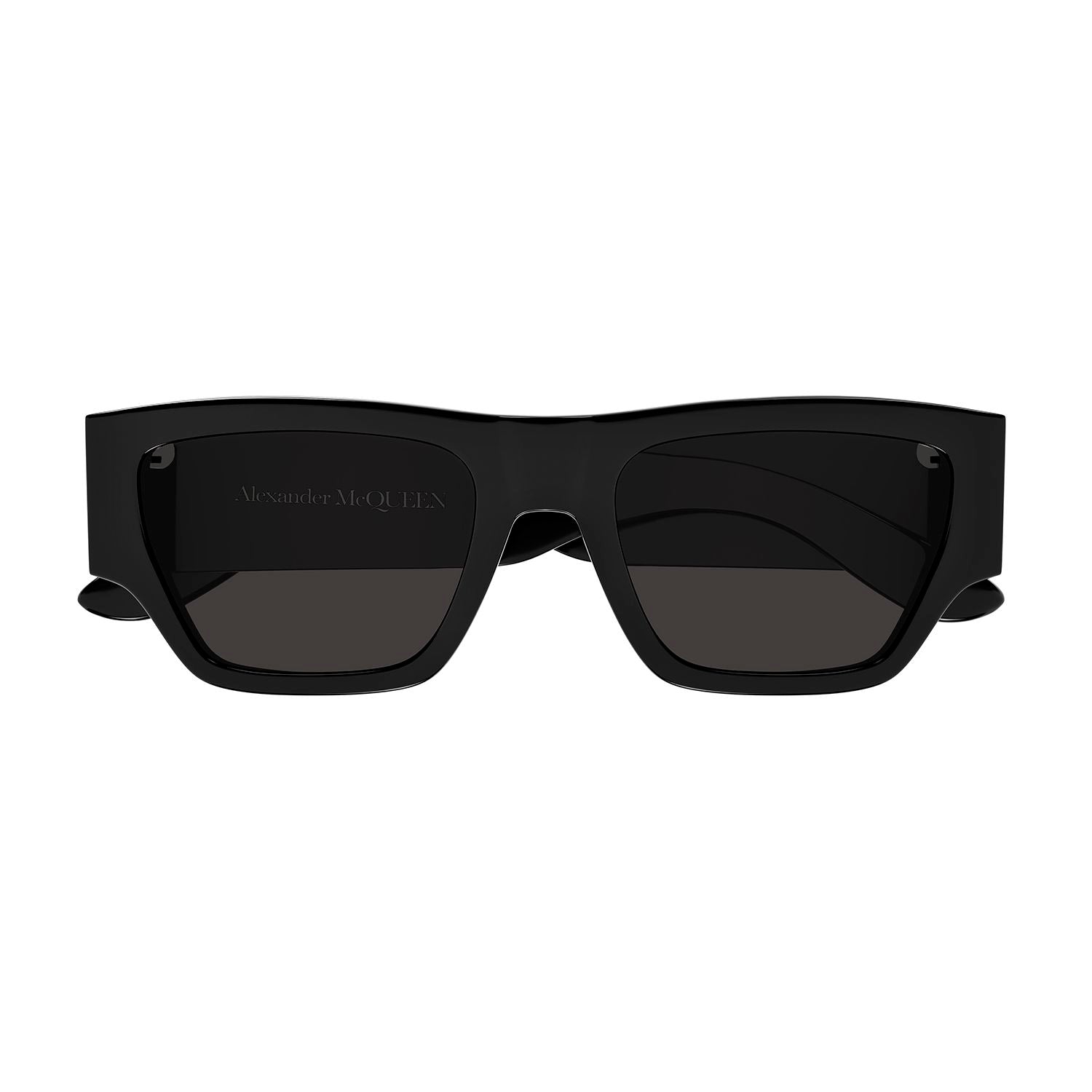 AM0393S Black recycled acetate Sunglasses - Shiny Black