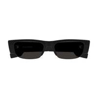 AM0404S Black recycled acetate Sunglasses - Shiny Solid Black