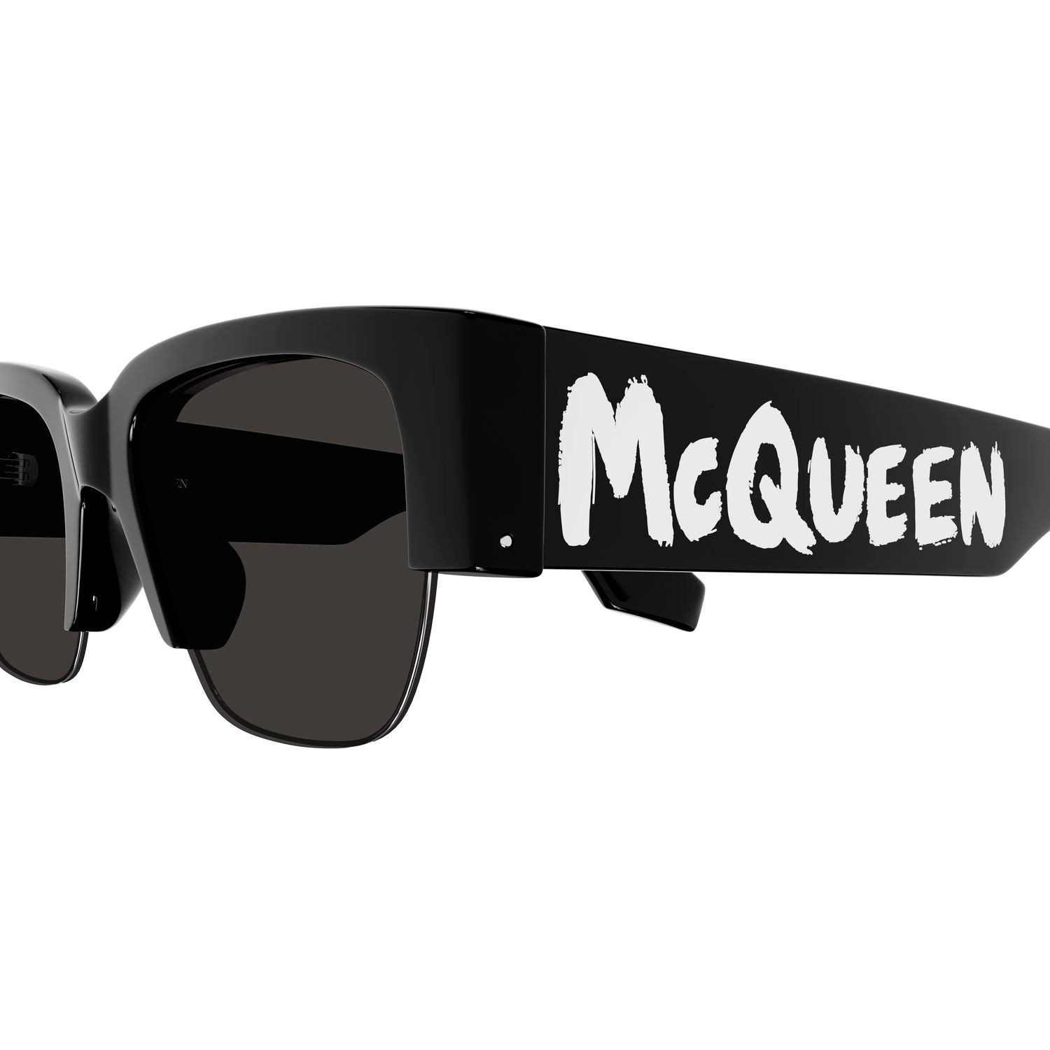 AM0405S Black recycled acetate Sunglasses - Shiny Black