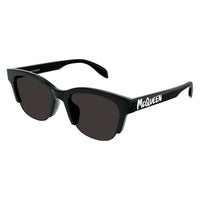 AM0406SA Black recycled acetate Sunglasses - Shiny Solid Black