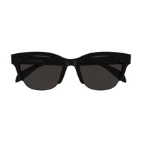AM0406SA Black recycled acetate Sunglasses - Shiny Solid Black