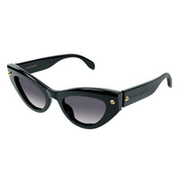 AM0407S Black recycled acetate Sunglasses - Shiny Solid Black