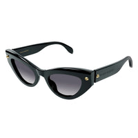 AM0407S Black recycled acetate Sunglasses - Shiny Black