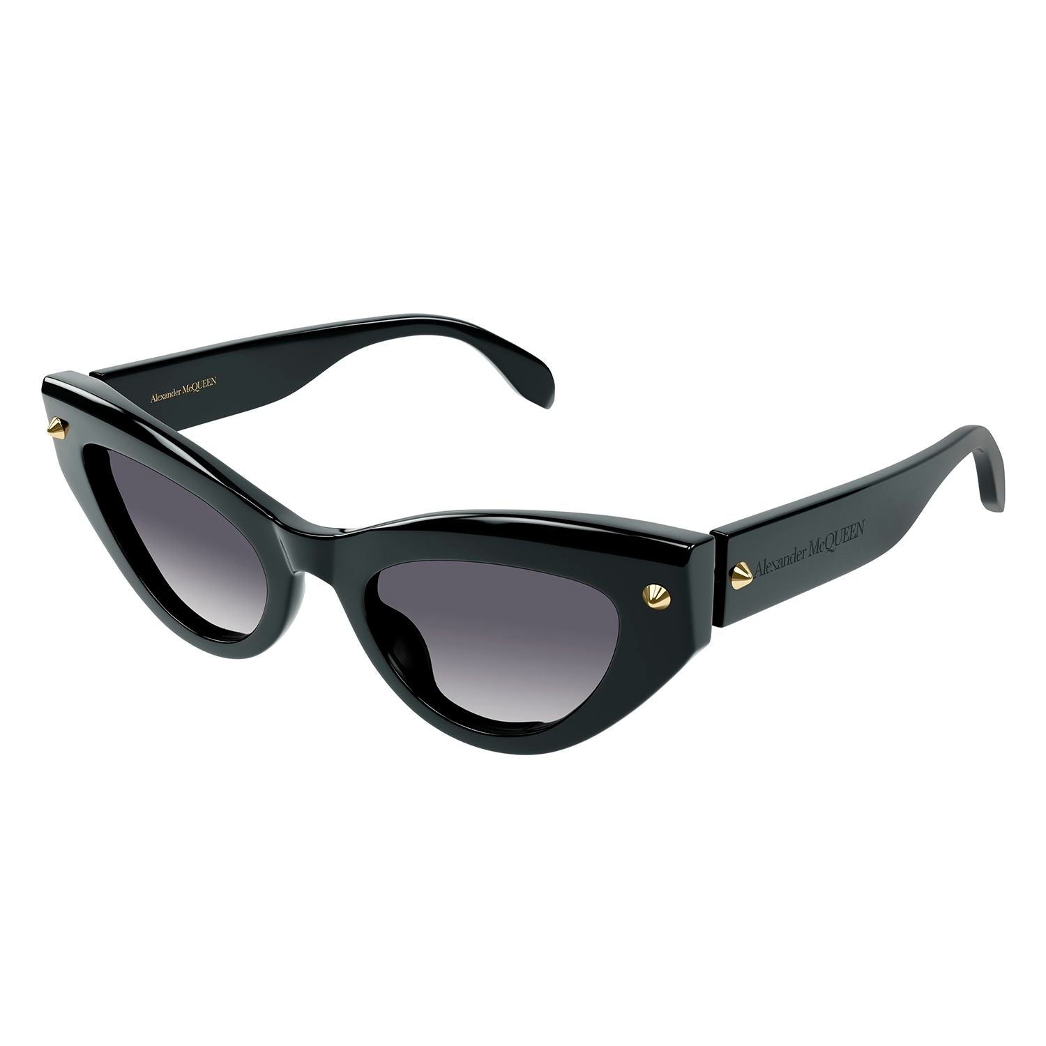 AM0407S Black recycled acetate Sunglasses - Shiny Black