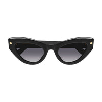 AM0407S Black recycled acetate Sunglasses - Shiny Black