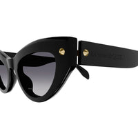 AM0407S Black recycled acetate Sunglasses - Shiny Black