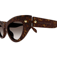 AM0407S Havana recycled acetate Sunglasses - Shiny Havana