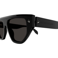 AM0408S Black recycled acetate Sunglasses - Shiny Black
