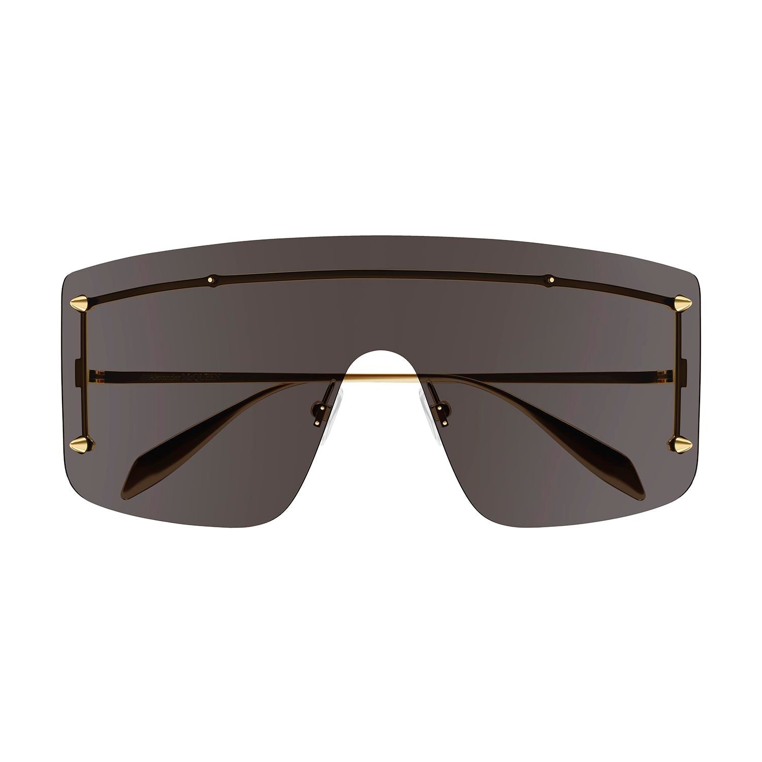 AM0412S Gold metal Sunglasses - Shiny Gold
