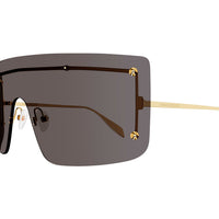 AM0412S Gold metal Sunglasses - Shiny Gold