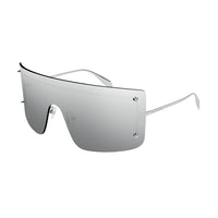 AM0412S Silver metal Sunglasses - Shiny Silver