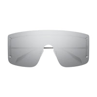 AM0412S Silver metal Sunglasses - Shiny Silver