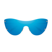 AM0413S Silver metal Sunglasses - Shiny Silver
