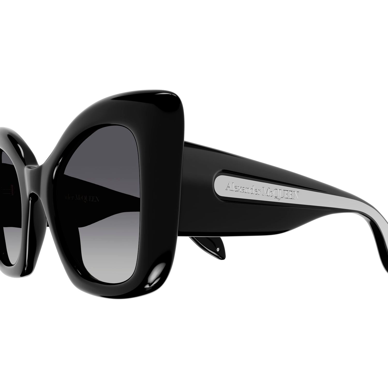 AM0402S Black bio injection Sunglasses - Shiny Black