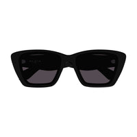 AA0070S Black recycled acetate Sunglasses - Shiny Black
