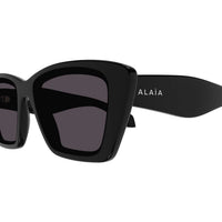 AA0070S Black recycled acetate Sunglasses - Shiny Black
