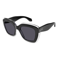 AA0072S Black recycled acetate Sunglasses - Shiny Black