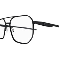 PU0417O Black metal Optical Frames - Semimatte Black