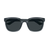 PU0424S Grey recycled injection Sunglasses - Shiny Transparent & Pantone Dark Grey
