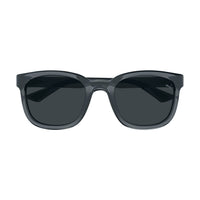PU0424S Grey recycled injection Sunglasses - Shiny Transparent Grey