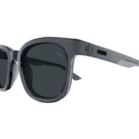 PU0424S Grey recycled injection Sunglasses - Shiny Transparent Grey