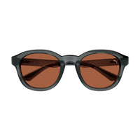 PU0422S Grey recycled injection Sunglasses - Shiny Transparent & Pantone Dark Grey