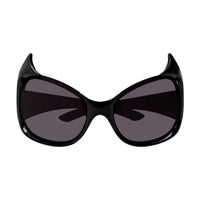 BB0284S Black bio injection Sunglasses - Shiny Black