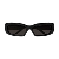 BB0286S Black recycled acetate Sunglasses - Shiny Solid Black